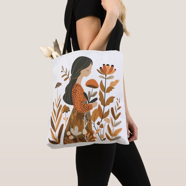Bolsa Tote Nordic Girl (Close Up)