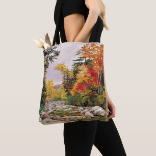 Bolsa Tote Norte - Dentes de outono, Montanhas Brancas,