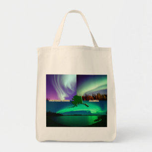 Bolsa Tote Nortes do Alasca Collage