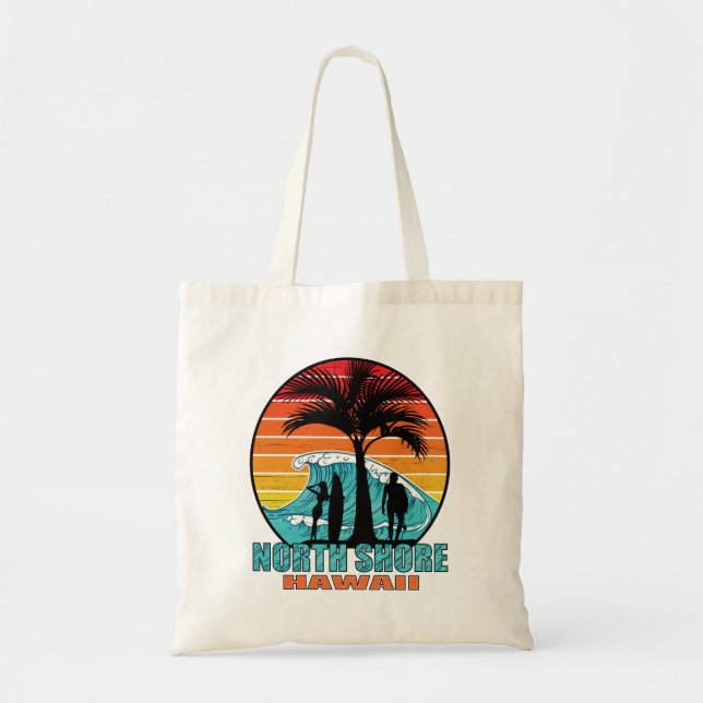 Bolsa Tote North Shore Beach Hawaii (Frente)