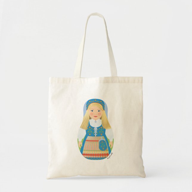 Bolsa Tote Norueguês Matryoshka Bag (Frente)