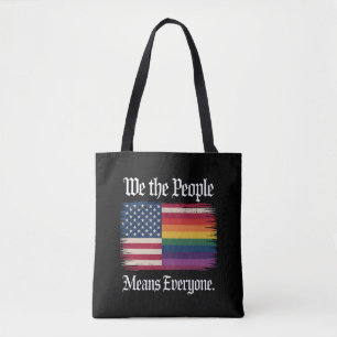 Bolsa Tote Nós, As Pessoas, Significa Que Todos Usa Igualdade