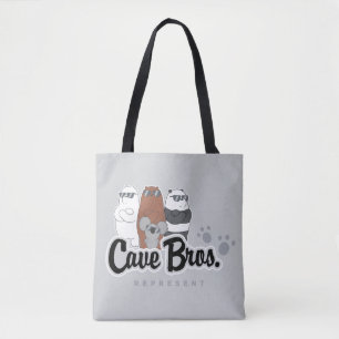 Bolsa Tote Nós Bare Bears - Irmãos Cavernas. Representar