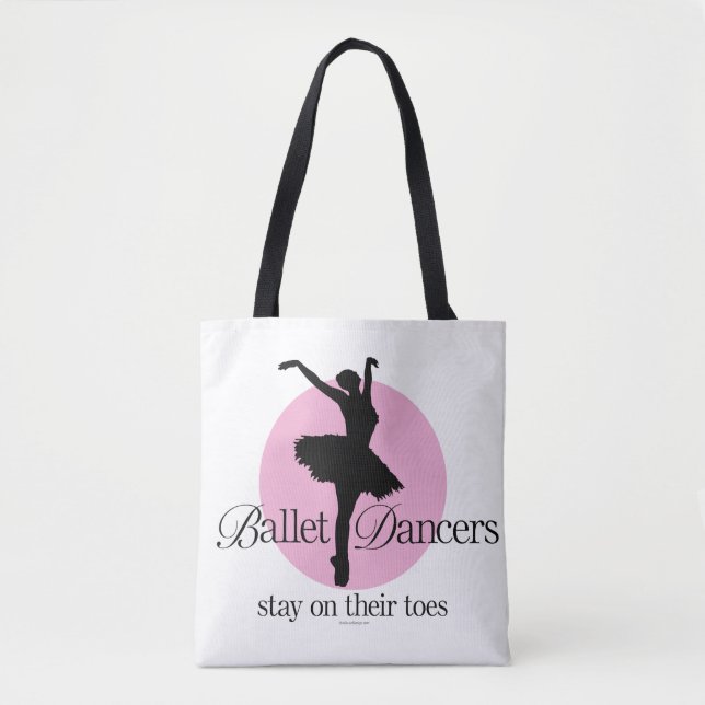Bolsa Tote Nos Dedos (Balé) (Frente)