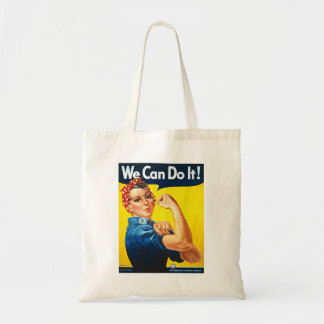 Bolsa Tote Nós podemos fazer isso Rosie a Rebitadeira