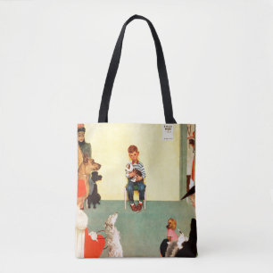 Bolsa Tote Nos veterinários por Norman Rockwell