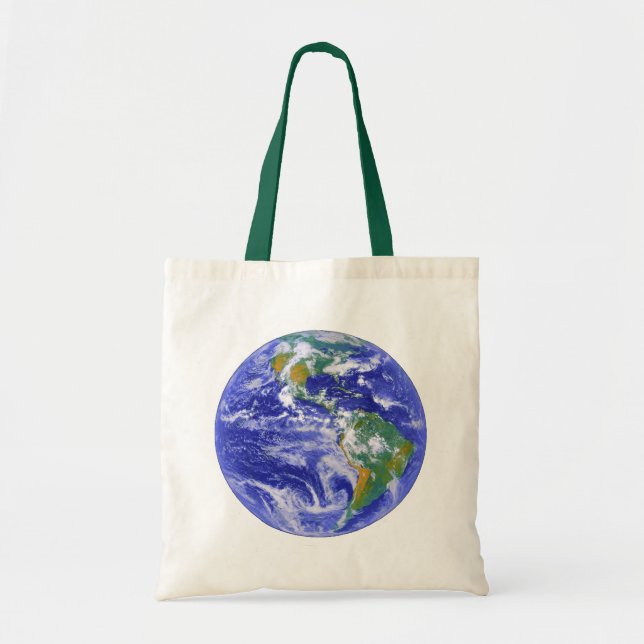 Bolsa Tote Nossa casa - a sacola da terra (Frente)