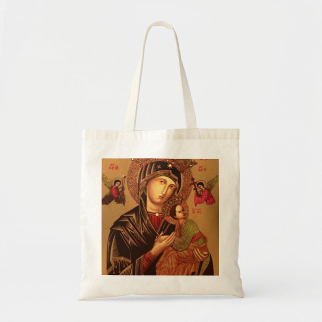 Bolsa Tote Nossa Senhora da Ajuda Perpétua Versão Original (Frente)