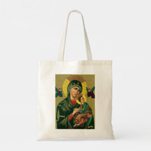 Bolsa Tote nossa senhora de ajuda perpétua.