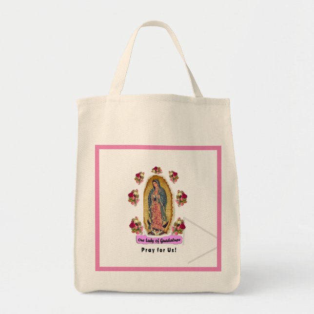 Bolsa Tote Nossa Senhora de Guadalupe (Frente)