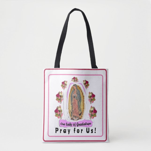 Bolsa Tote Nossa Senhora de Guadalupe (Frente)