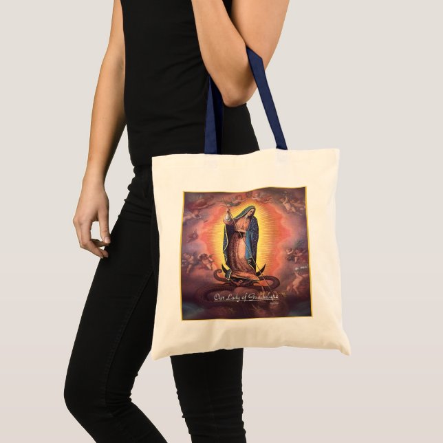 Bolsa Tote Nossa Senhora de Guadalupe Rev 12 (Frente (produto))