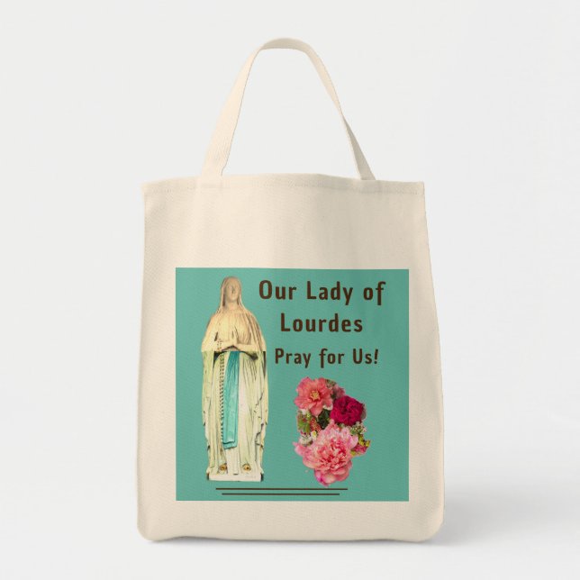 Bolsa Tote Nossa Senhora de Lourdes (Frente)