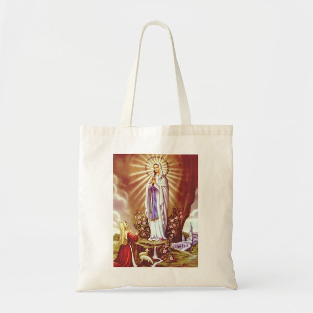Bolsa Tote Nossa Senhora de Lourdes (Frente)
