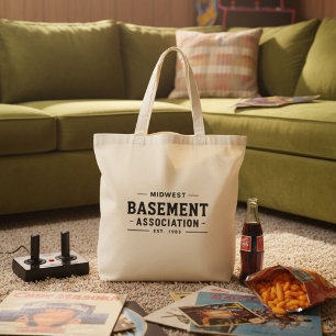 Bolsa Tote Nostálgico Retro Divertido Retrovisor do Meio-Oest