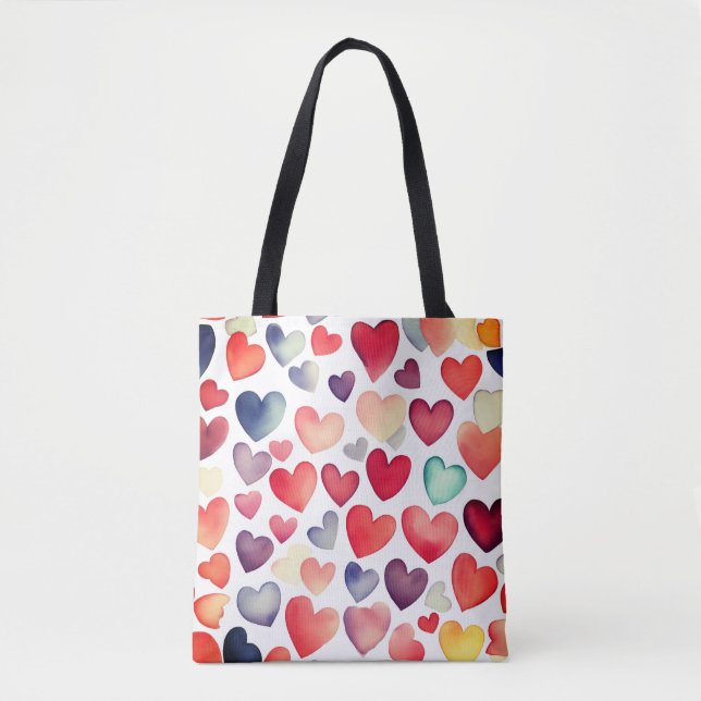 Bolsa Tote Not enough hearts (Frente)