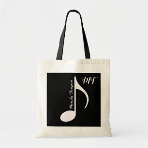 Bolsa Tote nota musical personalizada
