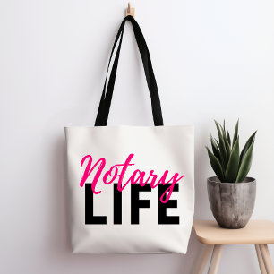 Bolsa Tote Notary Life Public