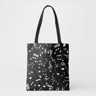 Bolsa Tote Notas Musicais 2