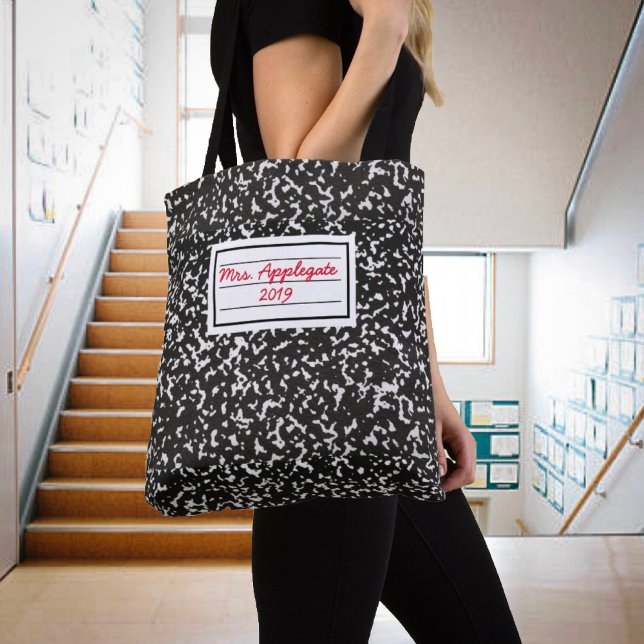 Bolsa Tote Notebook do professor de composição (Criador carregado)