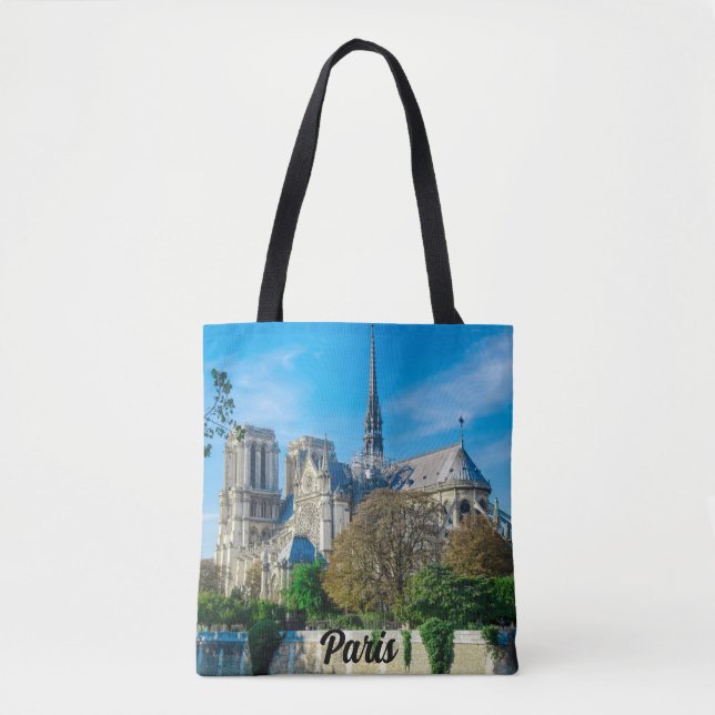 Bolsa Tote Notre Dame de Paris, França (Frente)