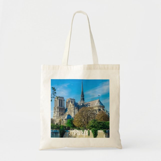 Bolsa Tote Notre Dame de Paris, França (Frente)