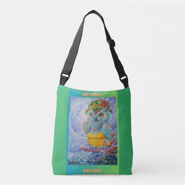 Bolsa Tote NOTURNA FOFOCA FEMININA (Frente)