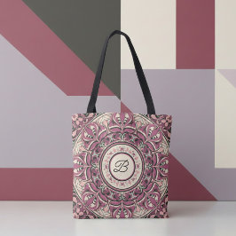 Bolsa Tote Nouveau Floral Mandala