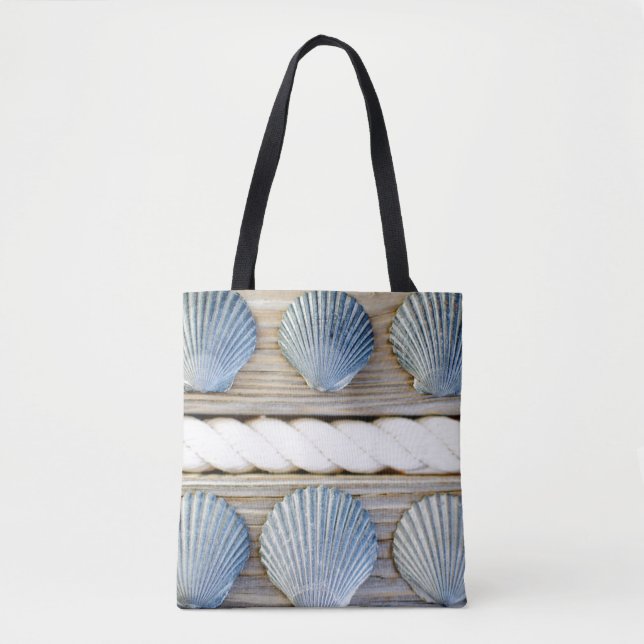 Bolsa Tote Nova Iorque dos Seashells | (Frente)