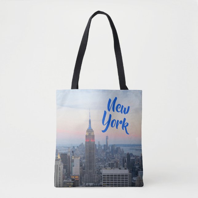 Bolsa Tote Nova Iorque - saco frente e verso (Frente)