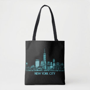 Bolsa Tote Nova Iorque Skyline