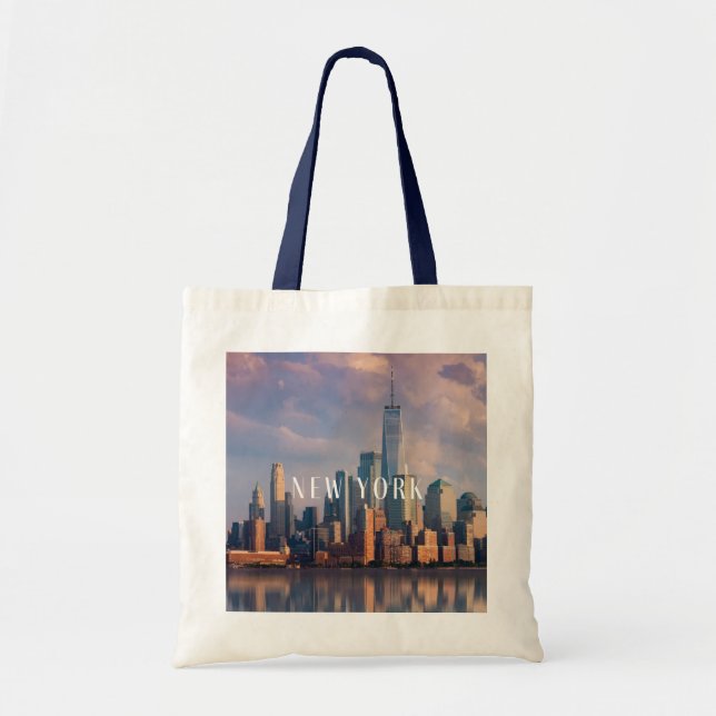 Bolsa Tote Nova Iorque Skyline Tote Bag (Frente)