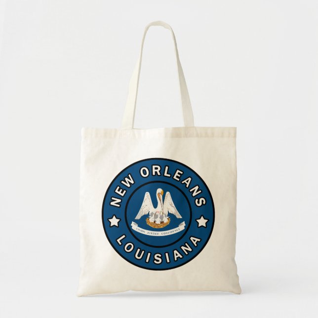 Bolsa Tote Nova Orleans Louisiana (Frente)