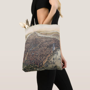 Bolsa Tote Nova York Antiga, Manhattan, Ponte do Brooklyn