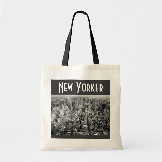 Bolsa Tote Nova York, New York Tote Bag (Frente)