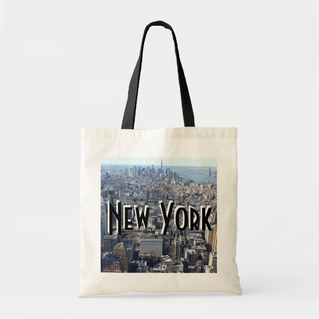 Bolsa Tote Nova York Tote Bag - Preto (Frente)