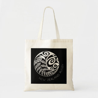 Bolsa Tote Nova Zelândia Rugby Maori inspirou Kiwi e Silver F