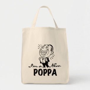 Bolsa Tote Novas camisetas e presentes populares sorridentes