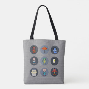 Bolsa Tote Nove Monstro Yokai Japonês