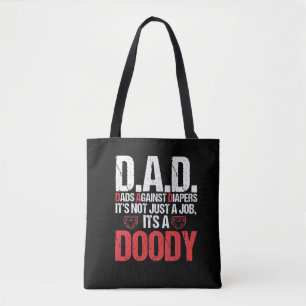 Bolsa Tote Novo Pai contra o problema do adulto do Pai Toddle