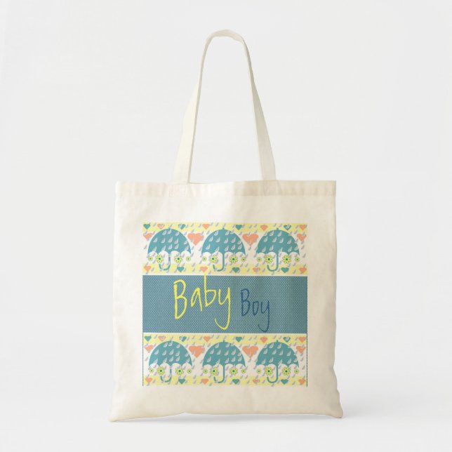 Bolsa Tote Novo Saco do Presente para Bebês (Frente)