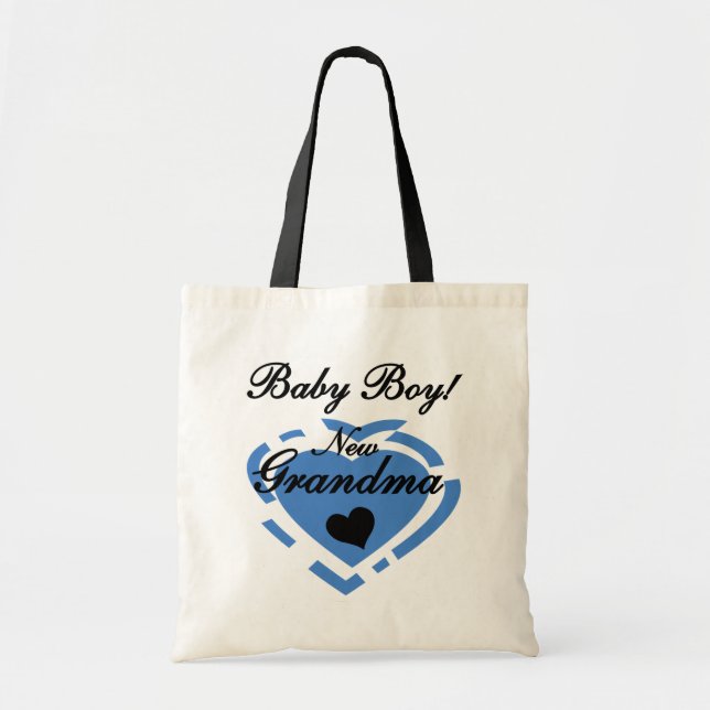 Bolsa Tote Novos Camisetas e presentes para a vovó (Frente)