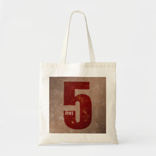 Bolsa Tote number tote bag-5 (Frente)