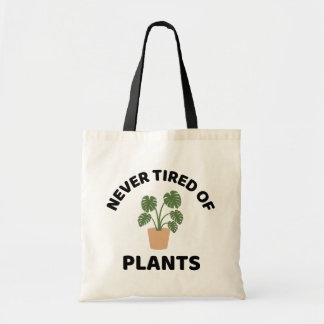 Bolsa Tote Nunca Cansado De Plantas
