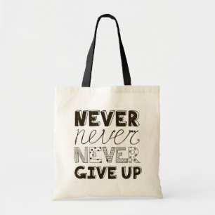 Bolsa Tote Nunca dê acima