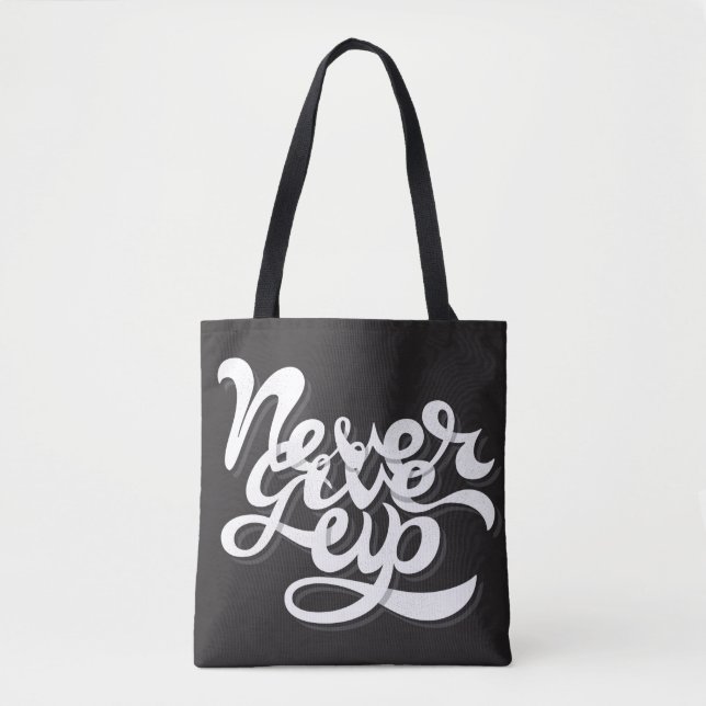 Bolsa Tote Nunca dê acima 2 (Frente)
