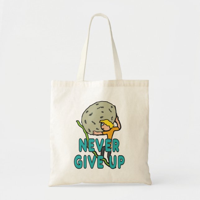 Bolsa Tote Nunca Desistir (Frente)