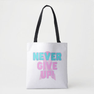 Bolsa Tote Nunca Desistir da Banheira de Toque