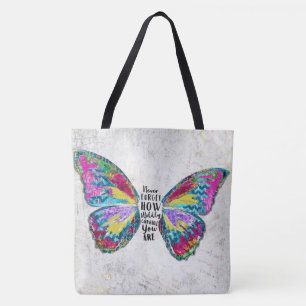 Bolsa Tote Nunca Se Esqueça De Como Você É Capaz