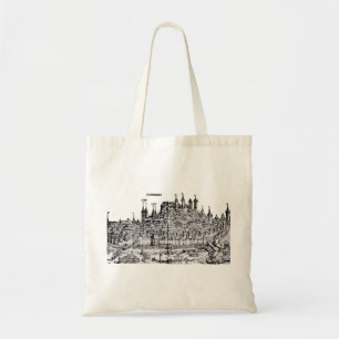 Bolsa Tote Nuremberg Cidade medieval na Alemanha